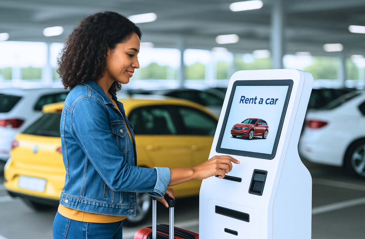 Self-Service Kiosks Cut Wait Times for Car Rentals